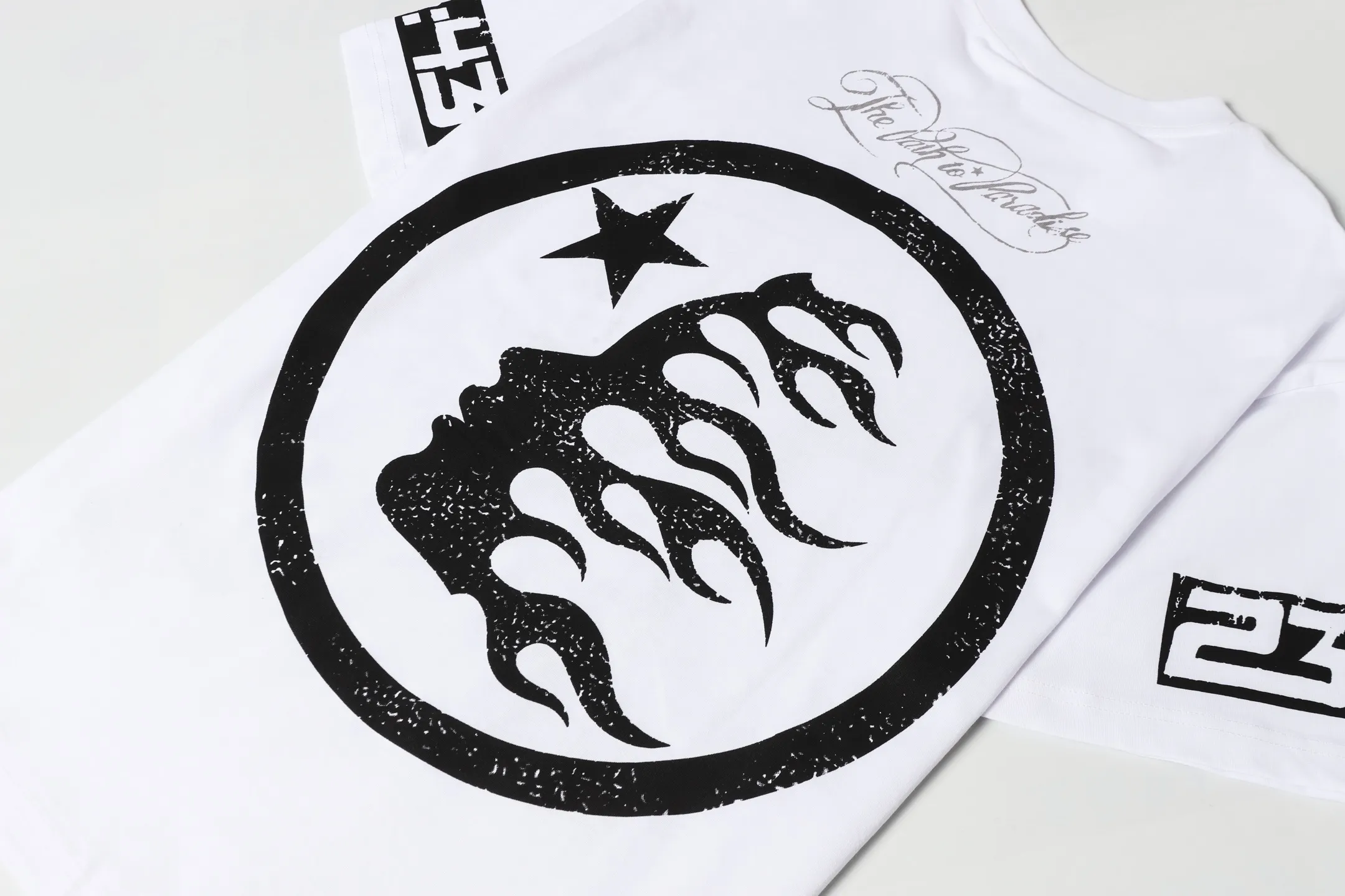 713# /White I P54 In Stock Hellstar 、 T （fabric):32 240 Sizes（size）：S-M- L- X L （colour）： /White